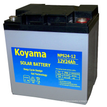 Фотогальваническая батарея для солнечной электростанции 12V24ah